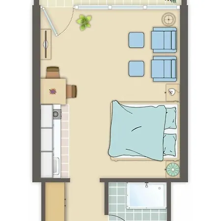 Apartman Cosy Near Bus-stop Lübeck